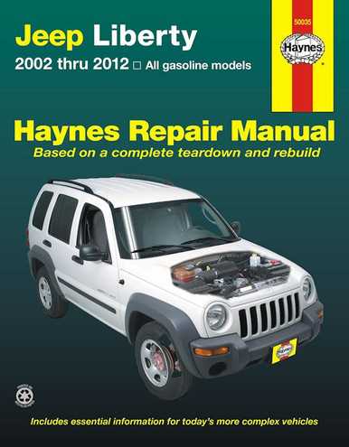 2009 jeep liberty repair manual