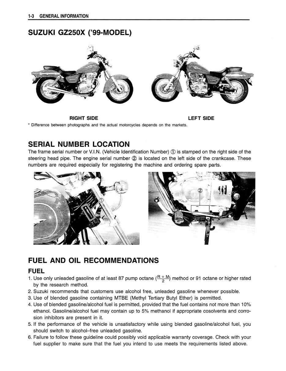 suzuki gz250 repair manual