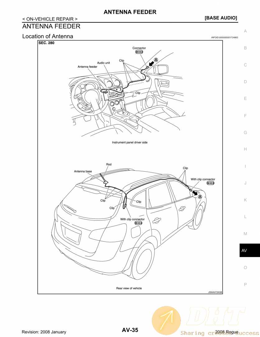 2011 nissan rogue repair manual