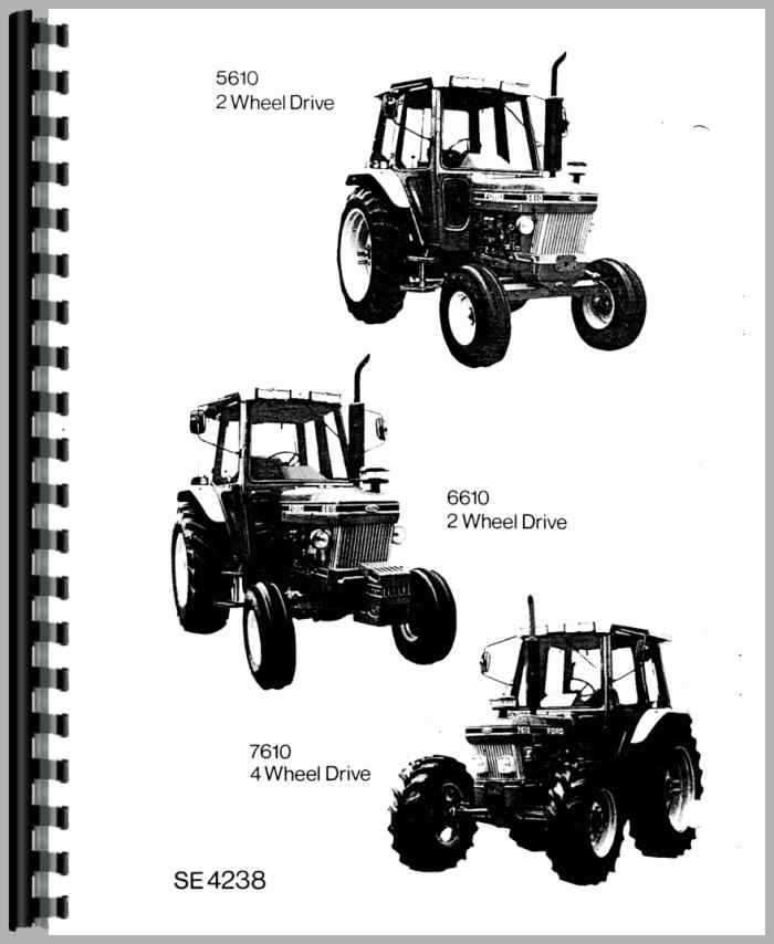 ford 6610 tractor repair manual