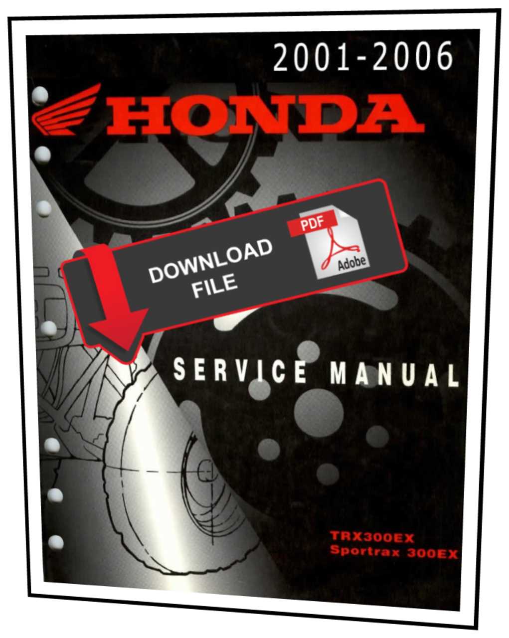 2003 honda 400ex repair manual