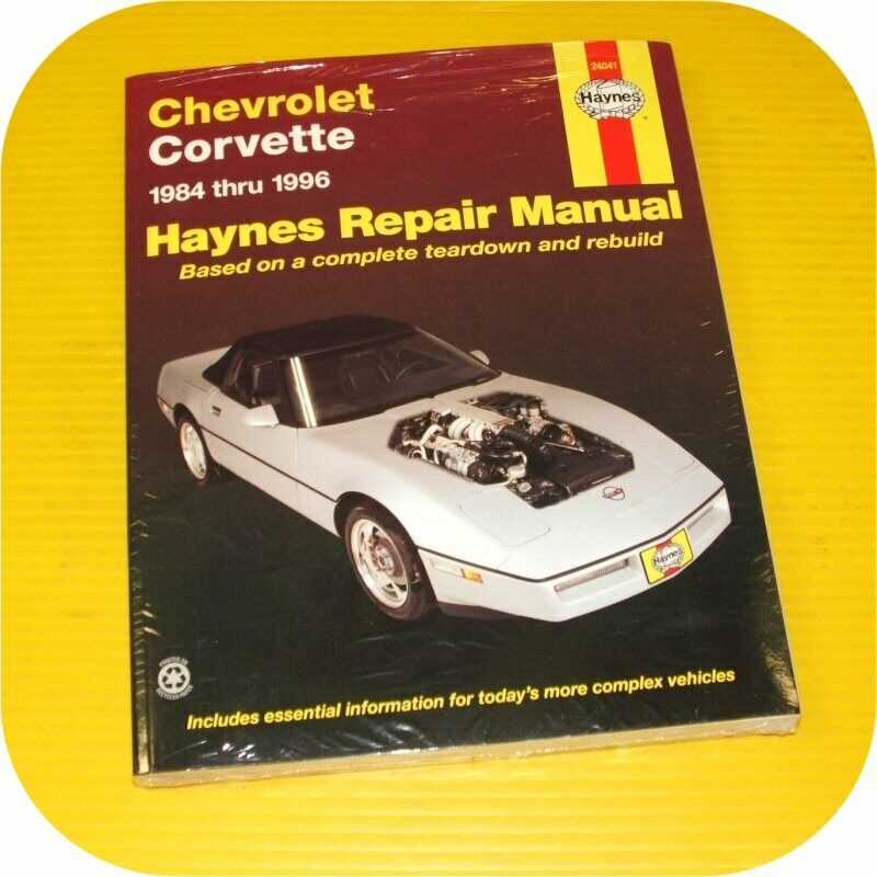 corvette c4 repair manual