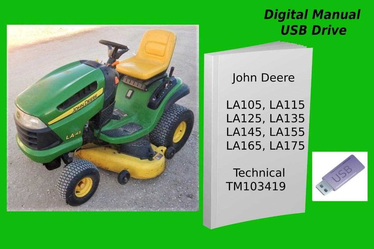 john deere la105 repair manual