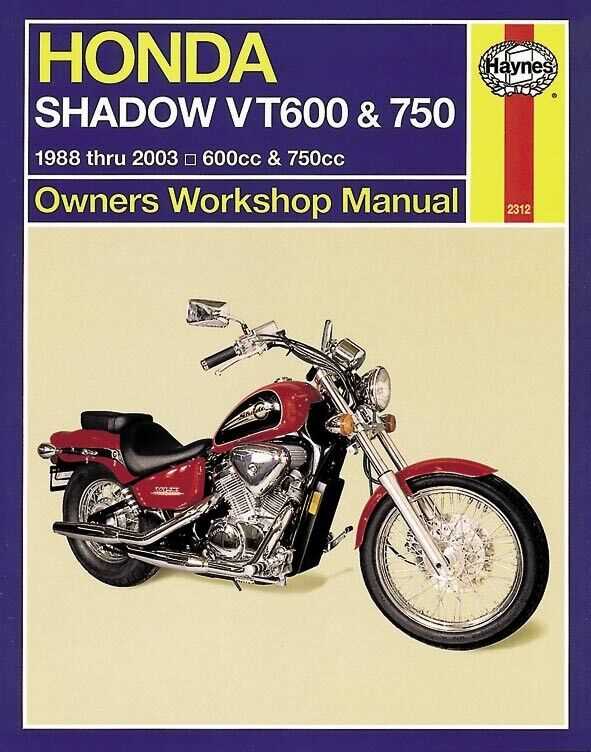 honda shadow 750 repair manual