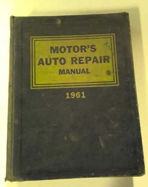 motors auto repair manual 1966