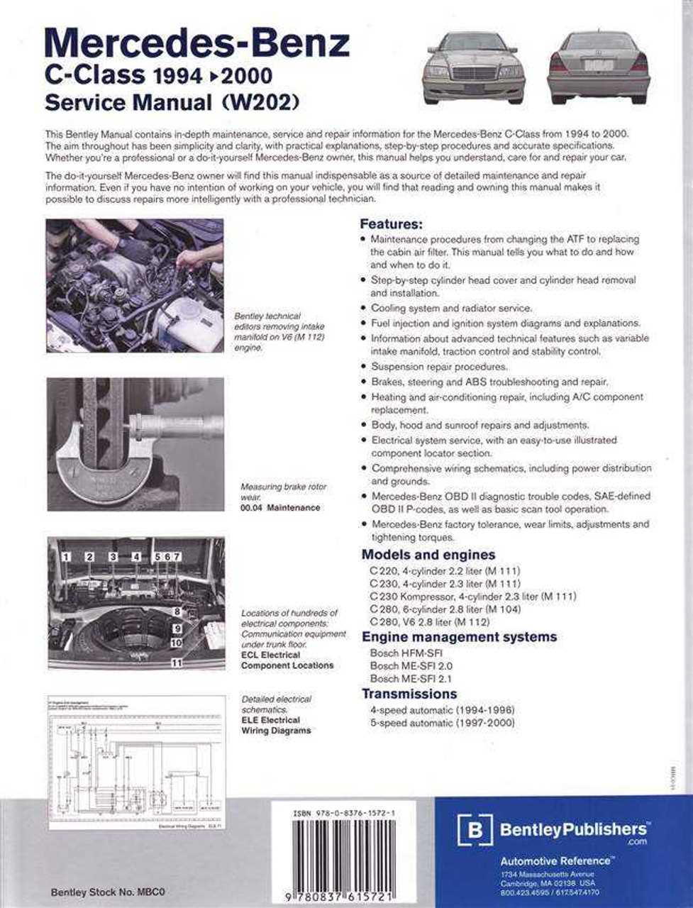 2000 mercedes e320 repair manual