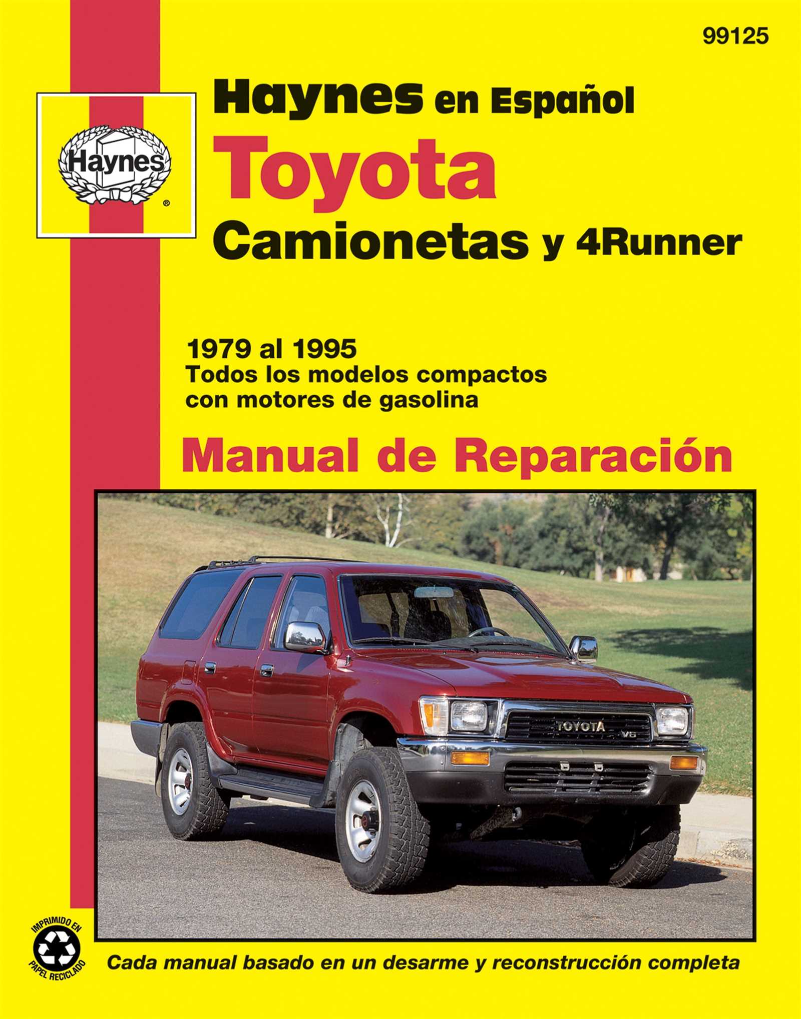 toyota 4runner repair manual