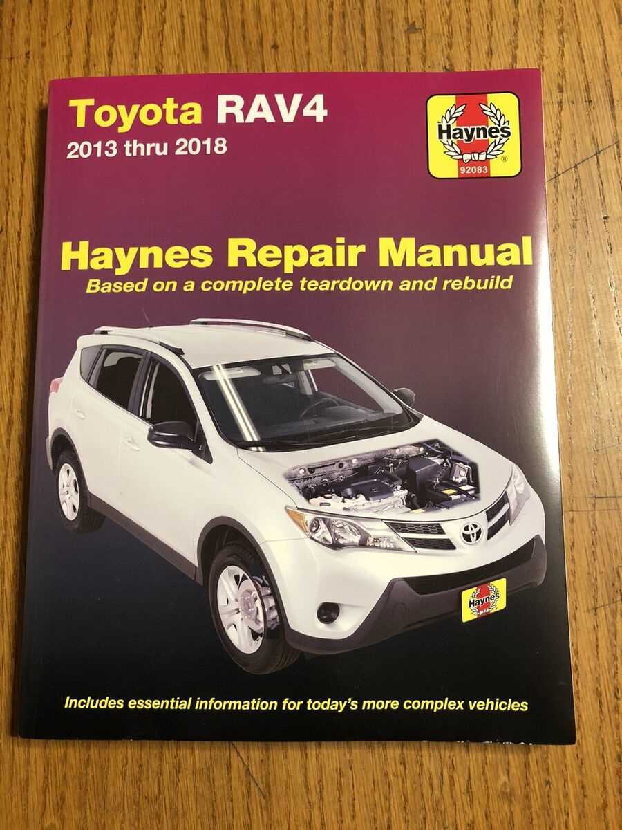 2013 toyota rav4 repair manual