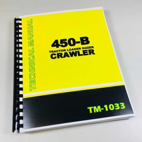 john deere 450b repair manual