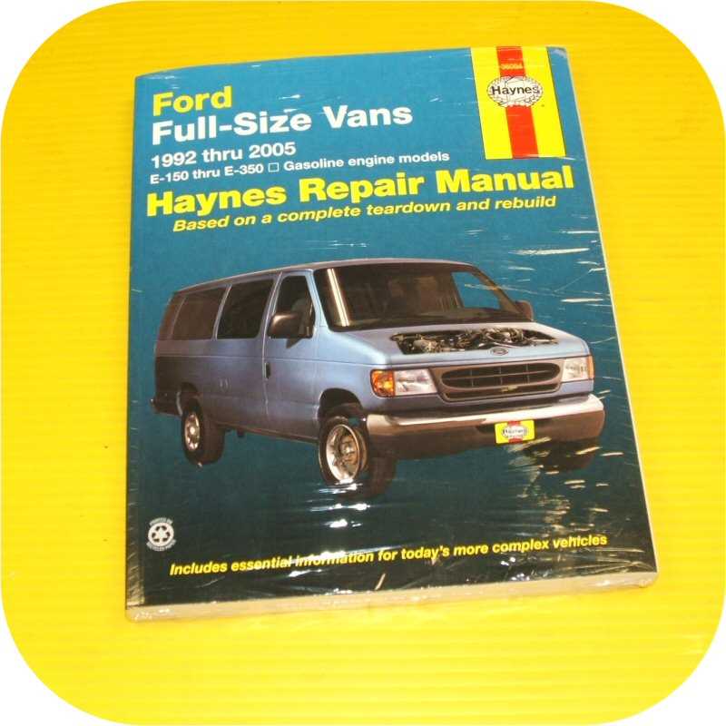 ford e150 repair manual