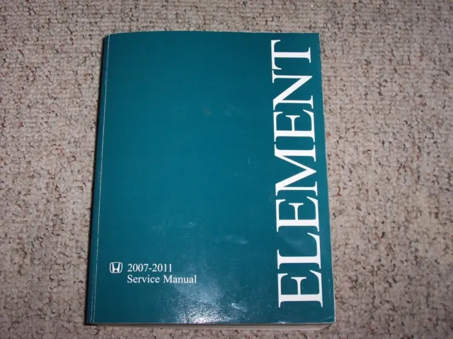 2007 honda element repair manual