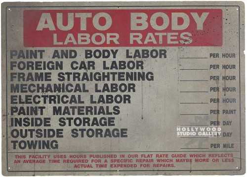 auto repair flat rate manual