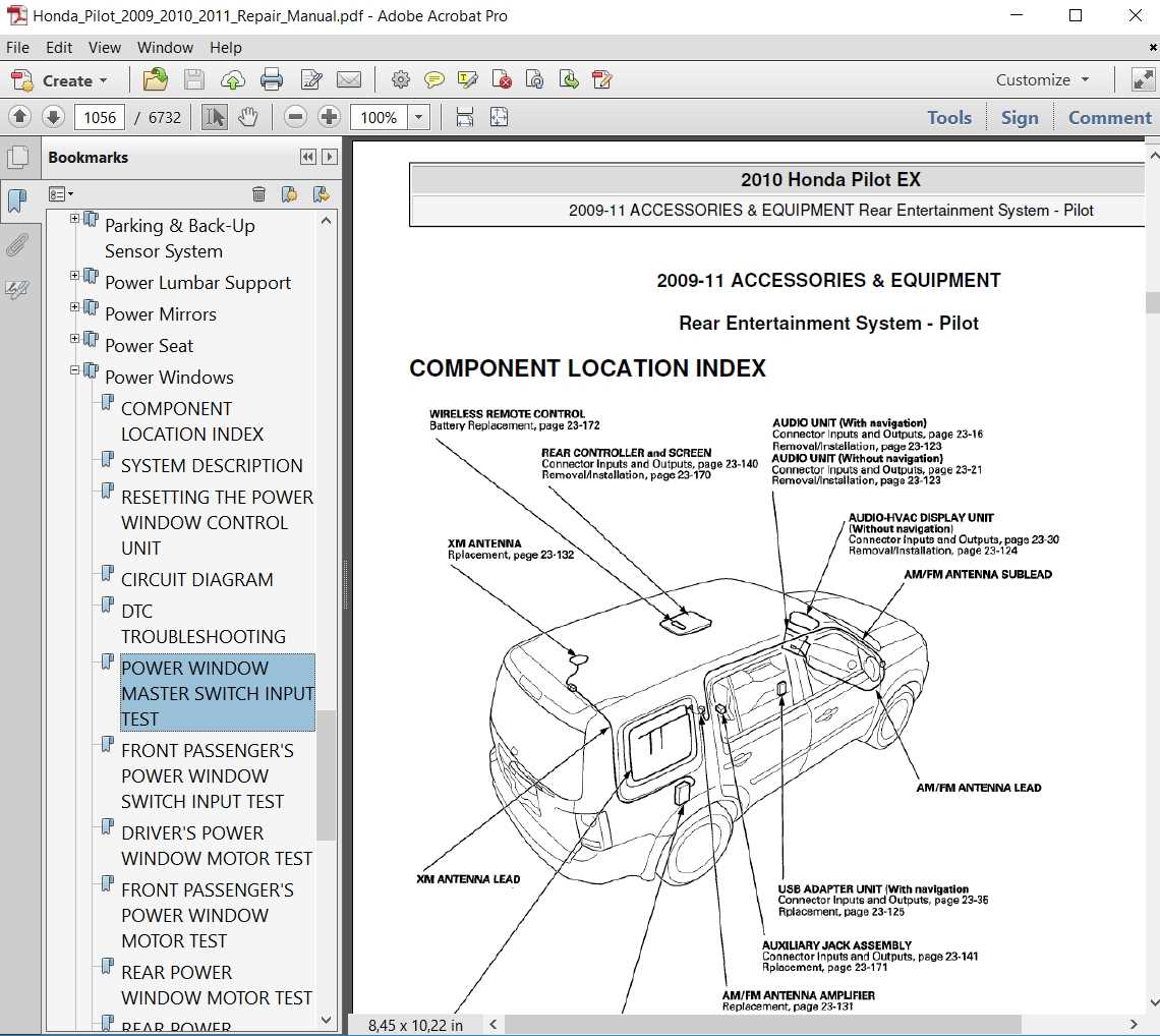 2010 honda pilot repair manual