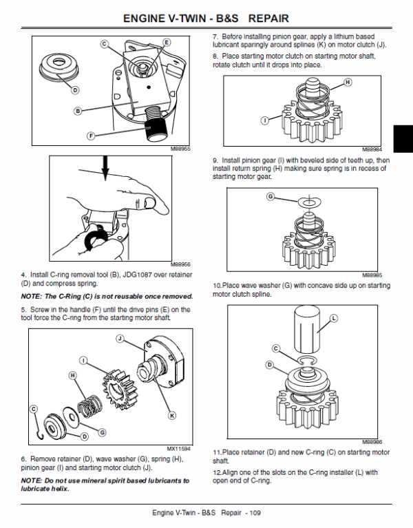 john deere riding lawn mower repair manuals