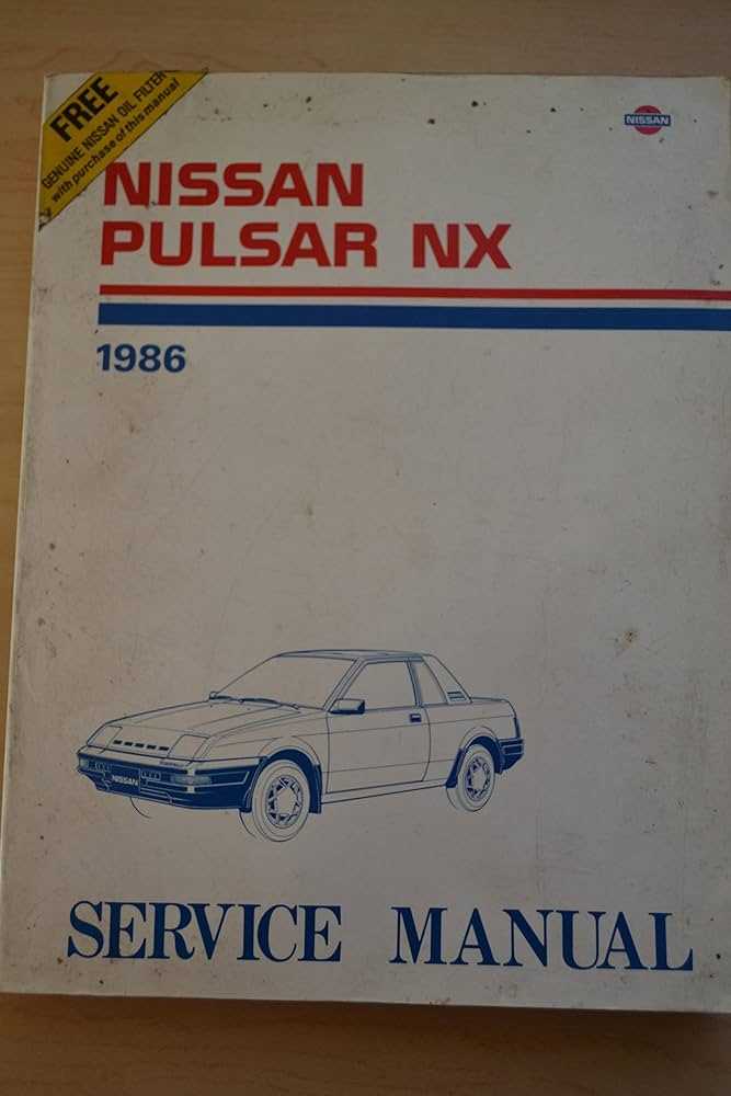 nissan pulsar repair manual