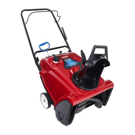 toro snow thrower repair manual