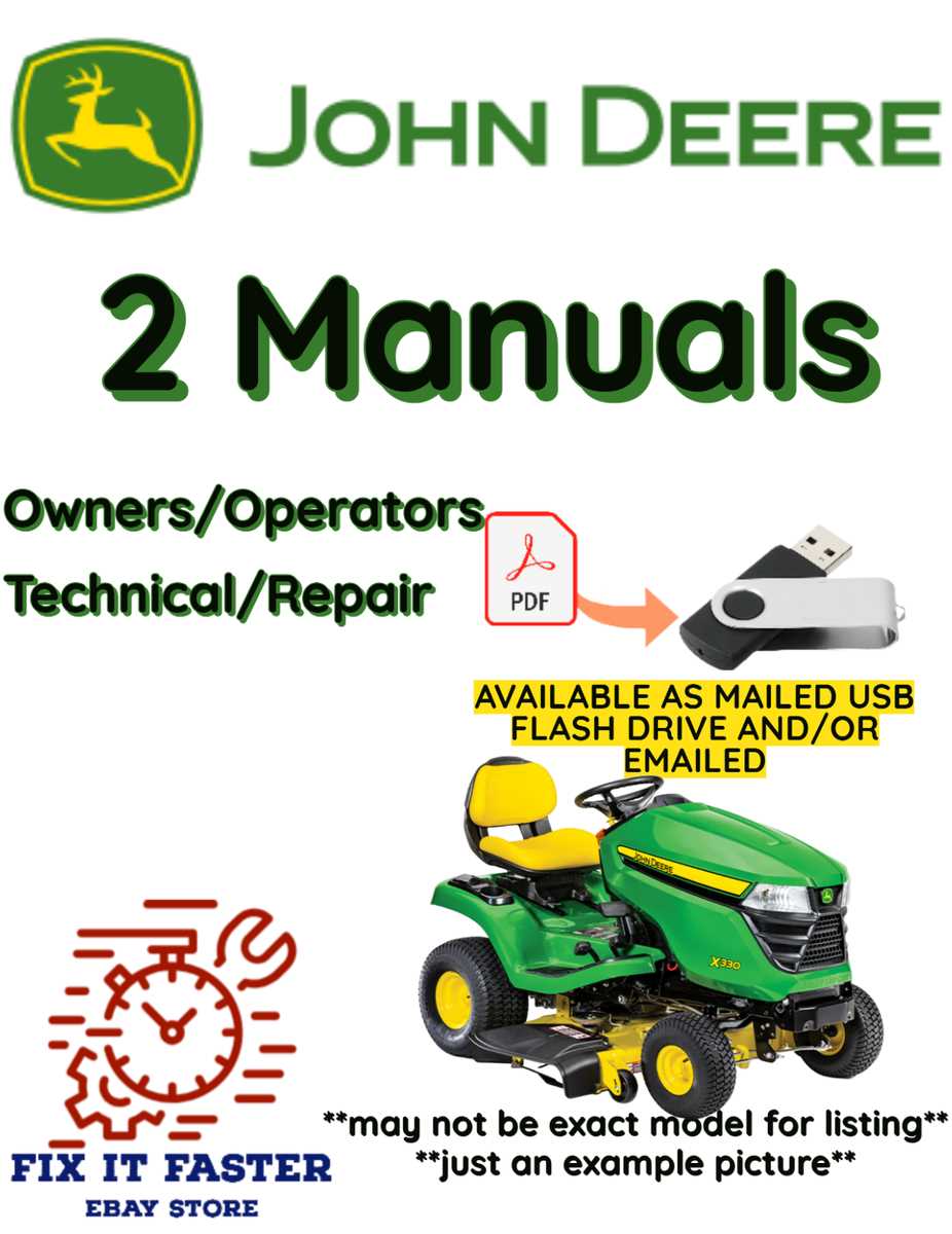 john deere riding mower repair manual