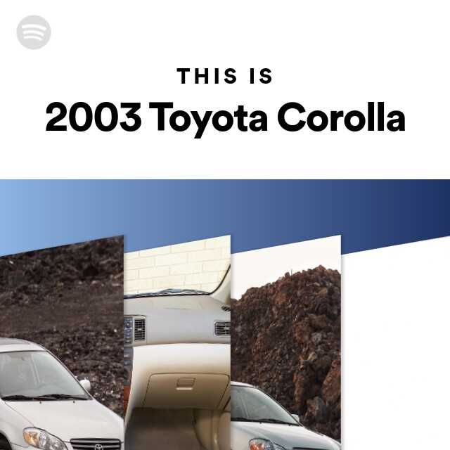 2003 toyota corolla repair manual