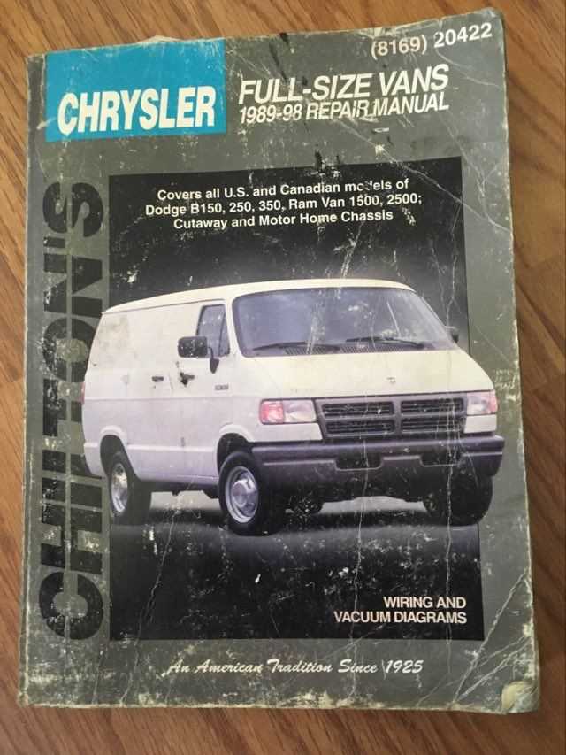 chilton truck and van repair manual