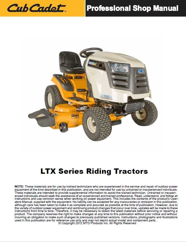 mtd mower repair manual