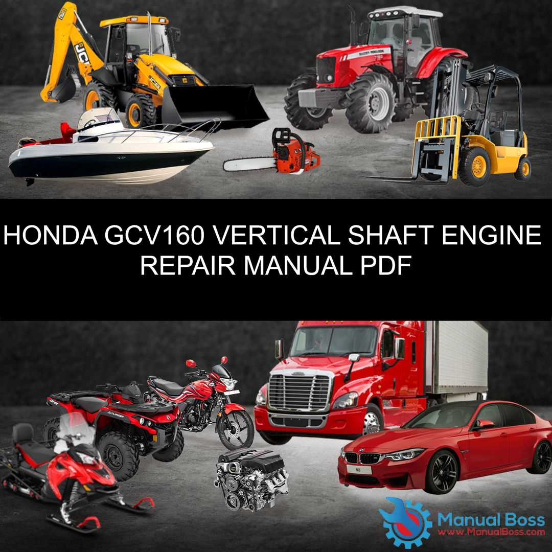 honda gcv160 engine repair manual