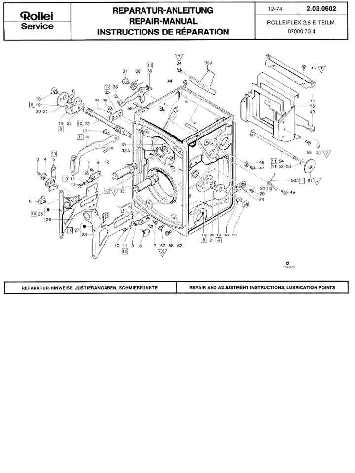 rolleiflex 2.8 f repair manual