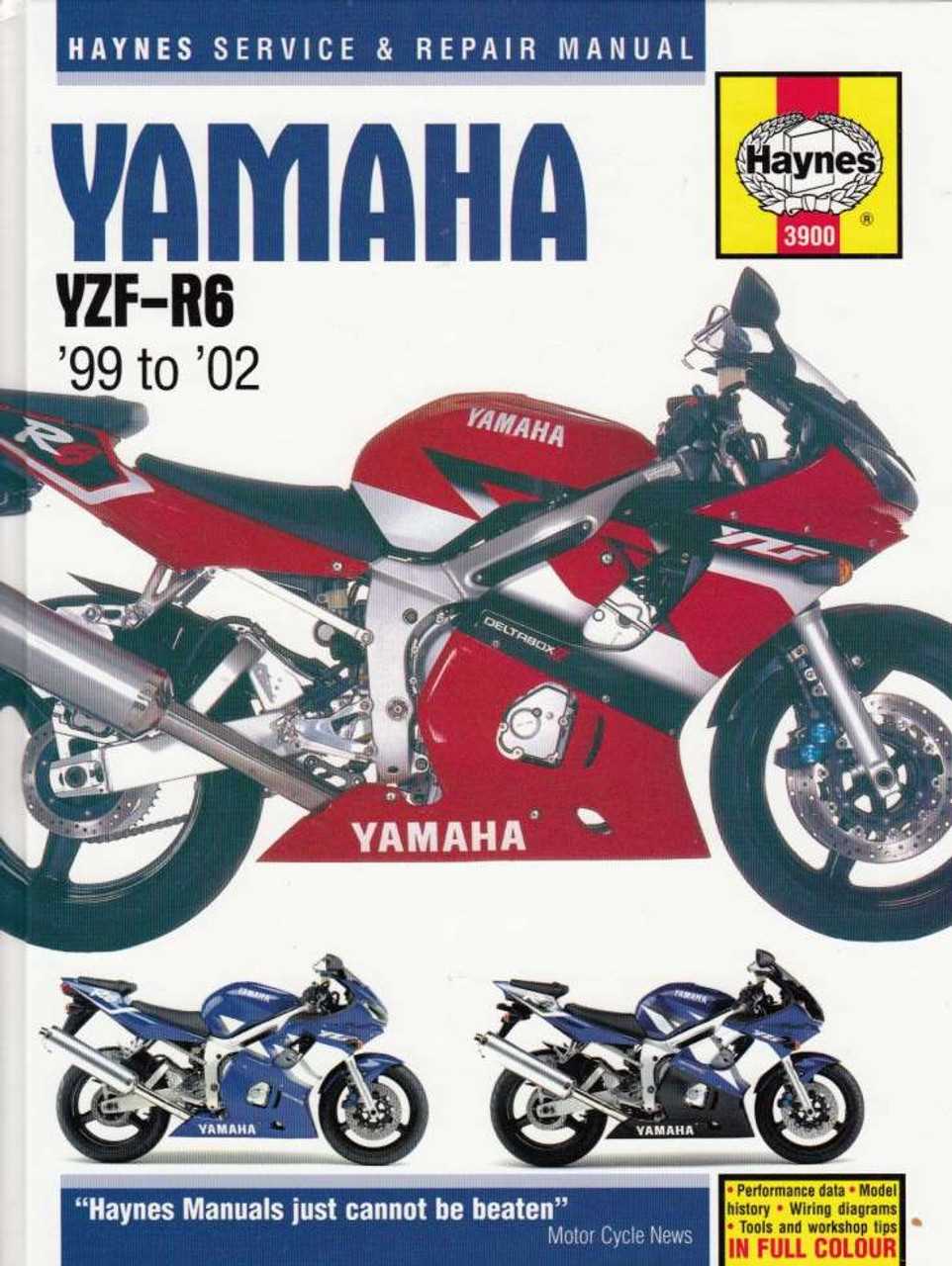 2000 yamaha r6 repair manual