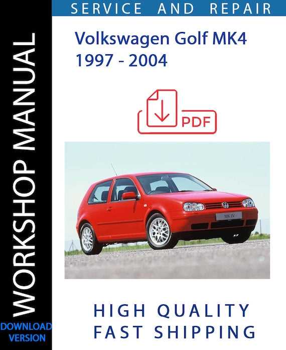 golf mk4 repair manual