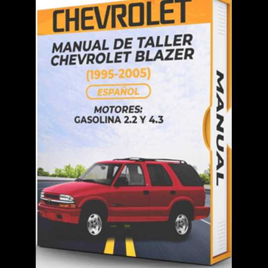 97 chevy blazer repair manual