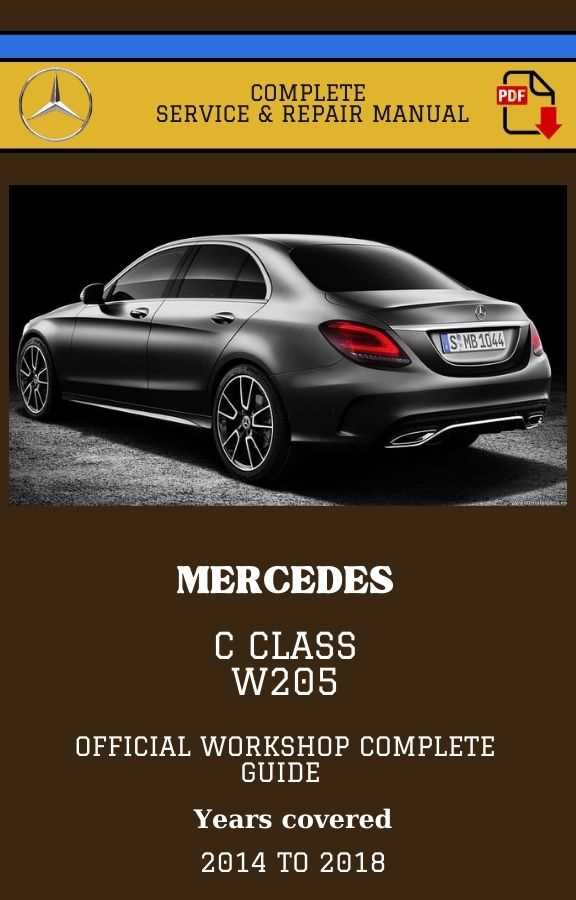 mercedes c class repair manual