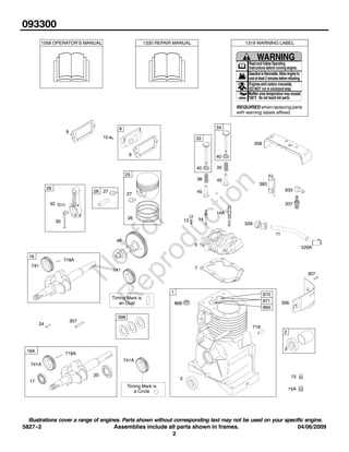 briggs & stratton 1330 repair manual