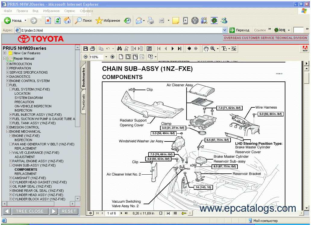 2016 toyota prius repair manual