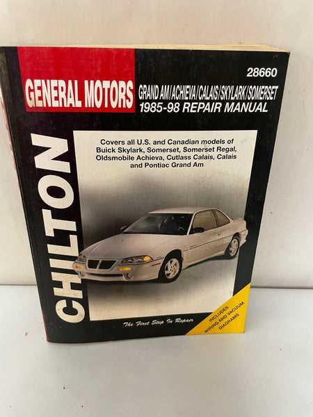 grand am repair manual