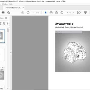 rexroth a10vg repair manual