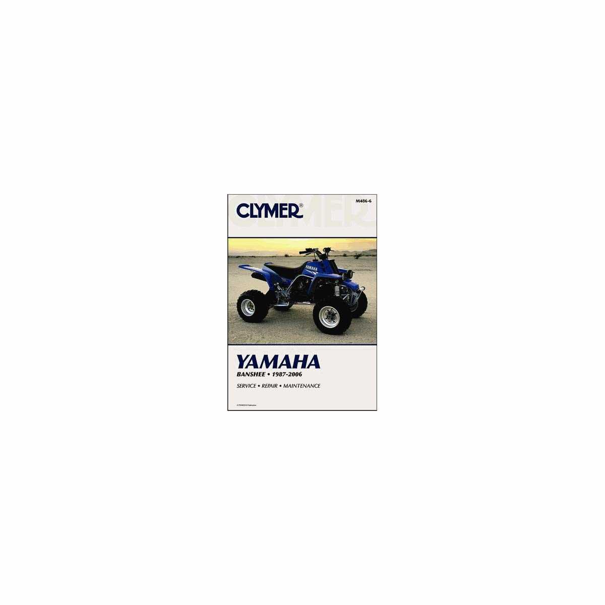 yamaha banshee repair manual