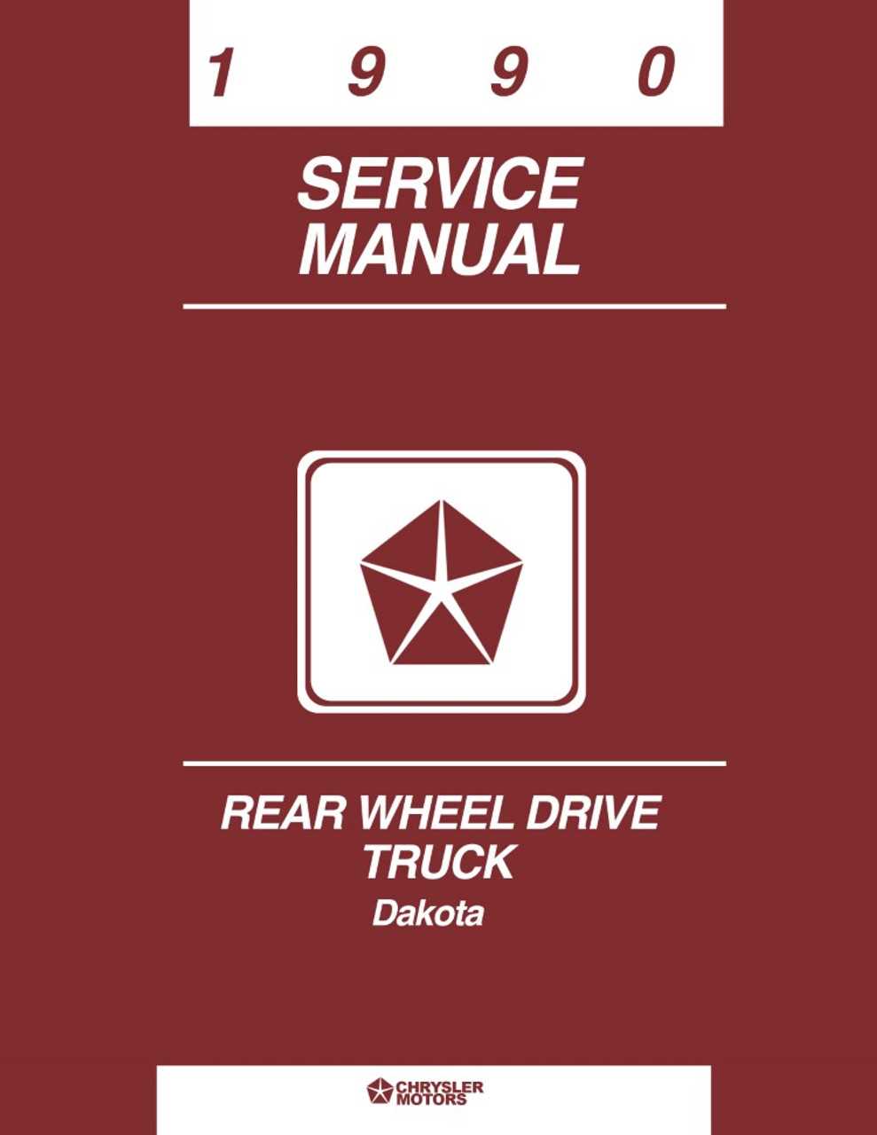 1996 dodge dakota repair manual