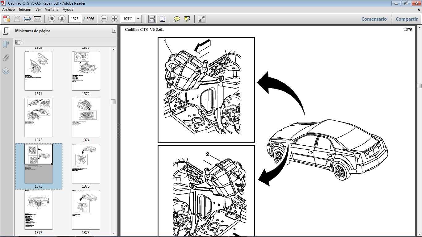 2008 cadillac cts repair manual