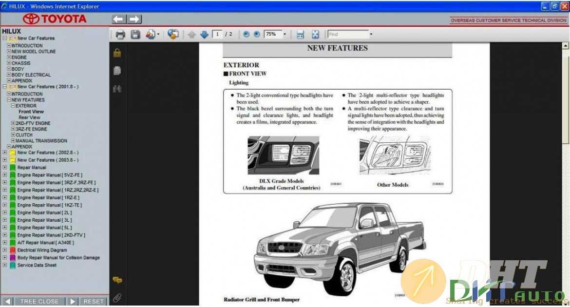 toyota service information and repair manuals