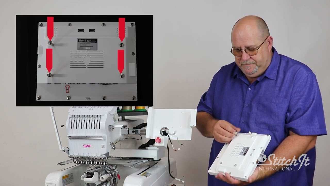 swf embroidery machine repair manual