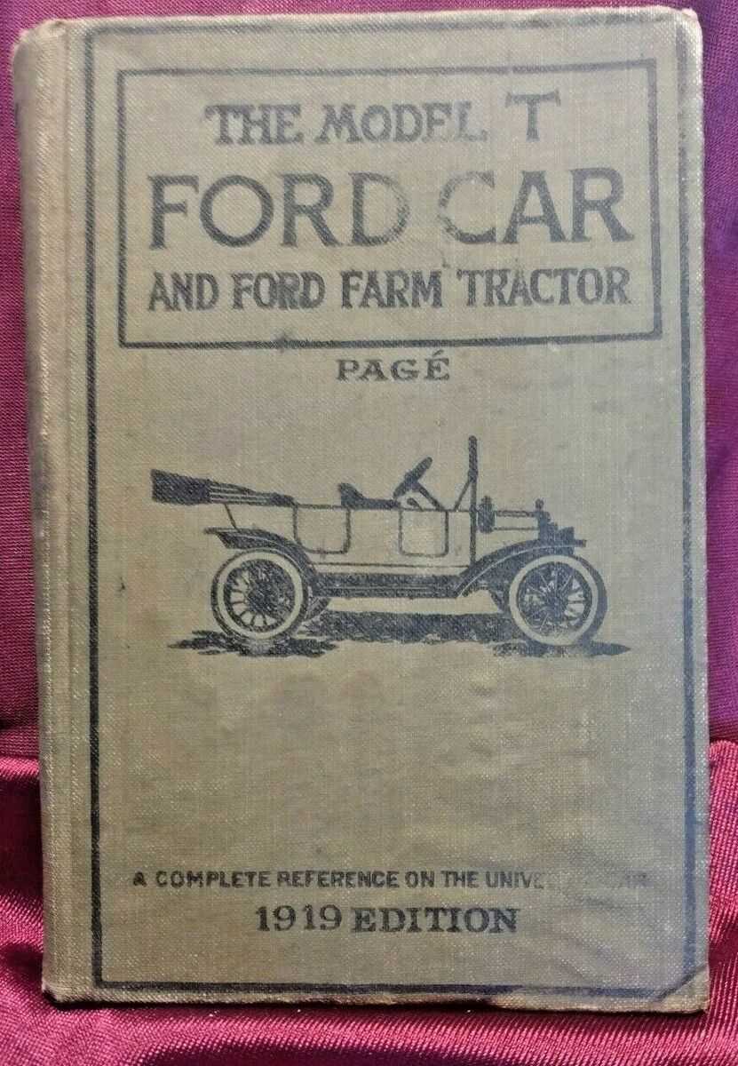 model t ford repair manual