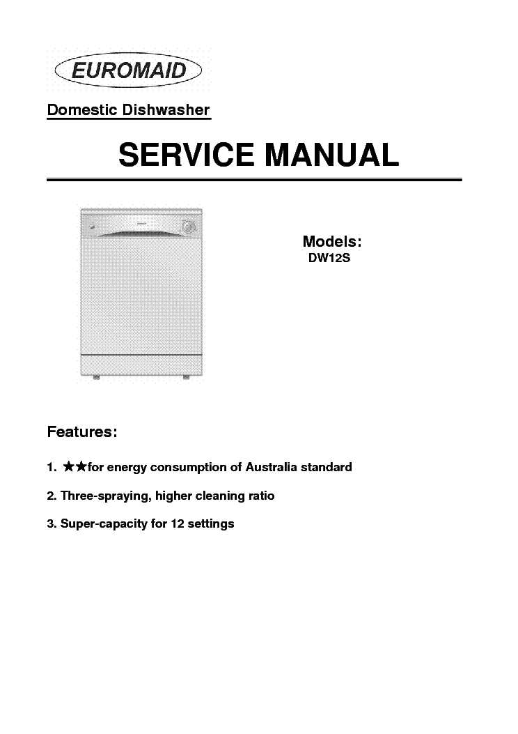 haier dishwasher repair manual