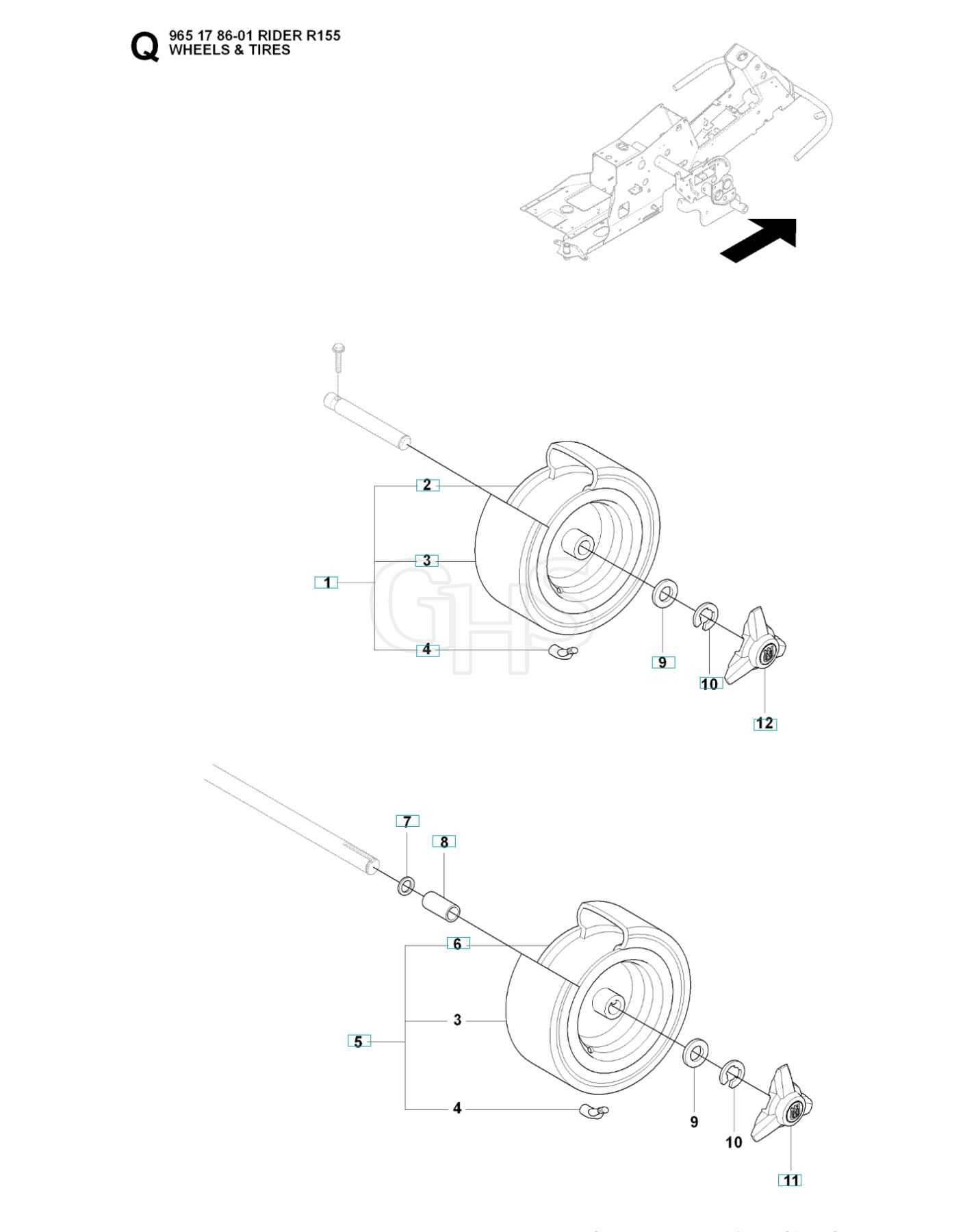 husqvarna rider 155 repair manual