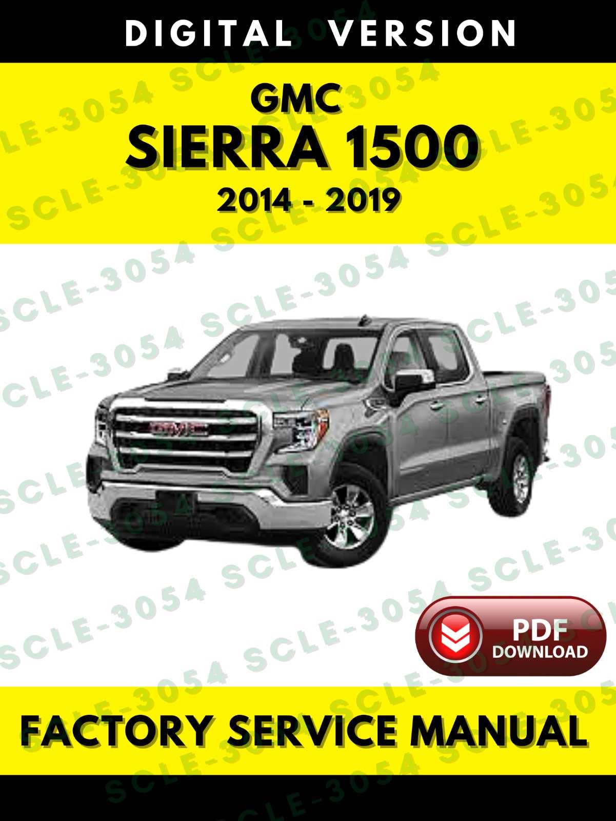 gmc sierra 1500 repair manual