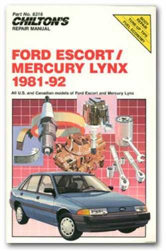 ford escort repair manual