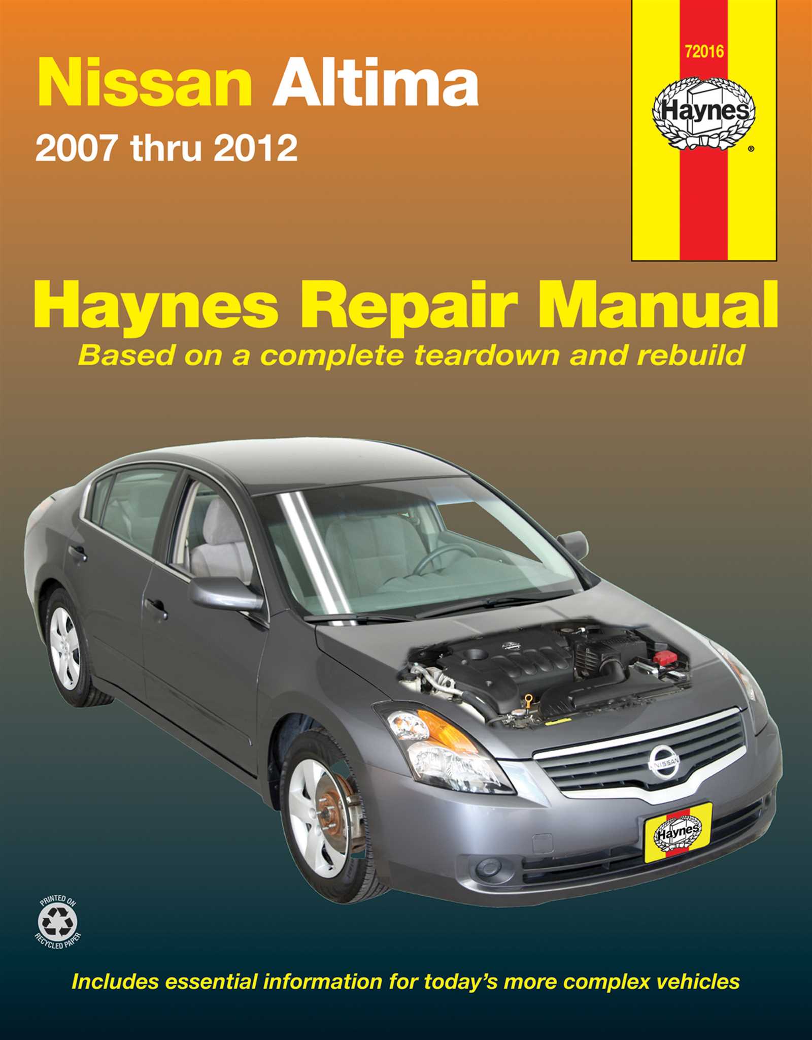 2004 nissan altima repair manual