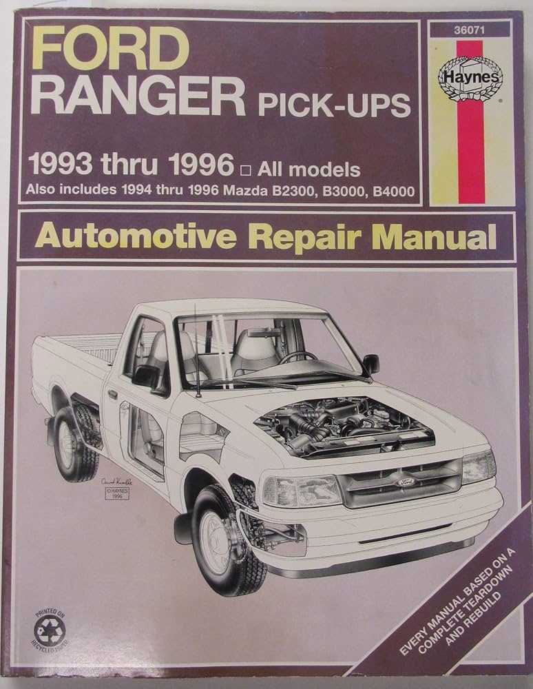 96 ford ranger repair manual