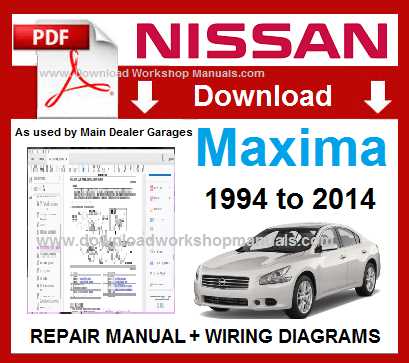 2008 nissan maxima repair manual