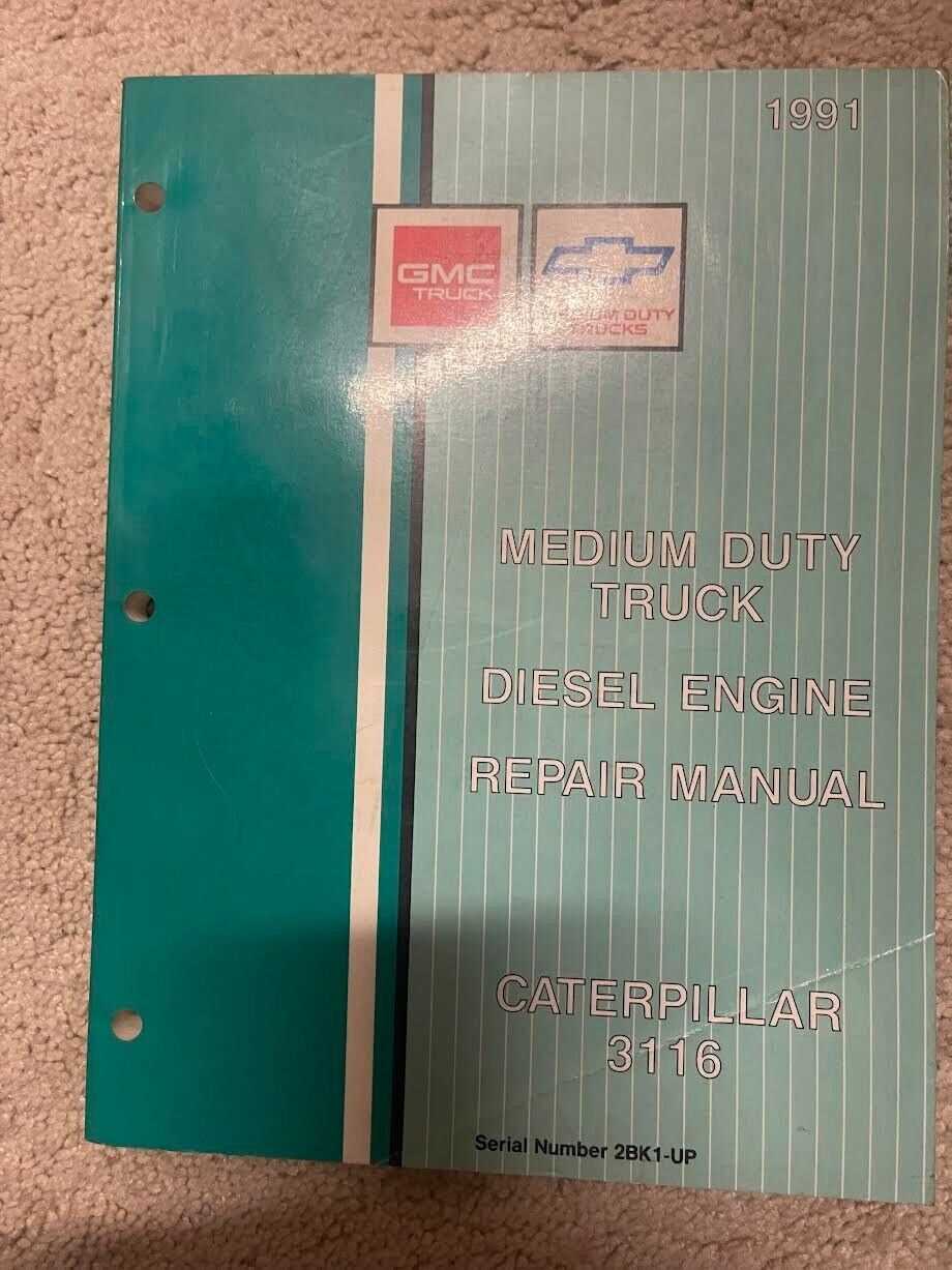 caterpillar 3116 engine repair manual