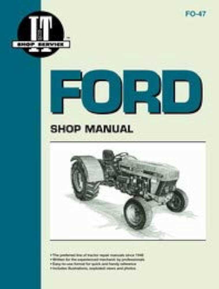 ford 6610 tractor repair manual