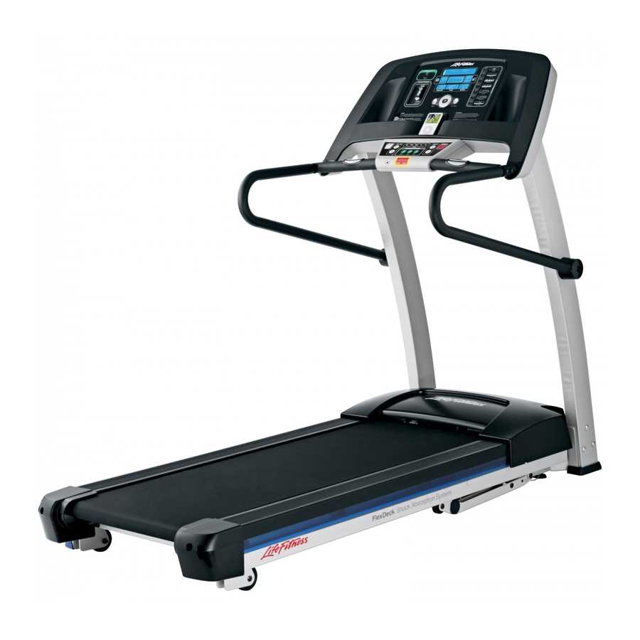 life fitness treadmill repair manual